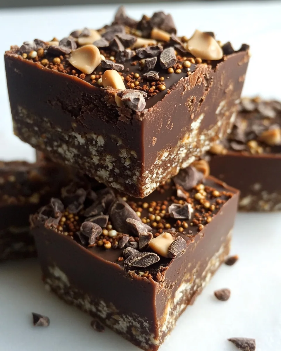 Superfood Chocolate Fudge Bars