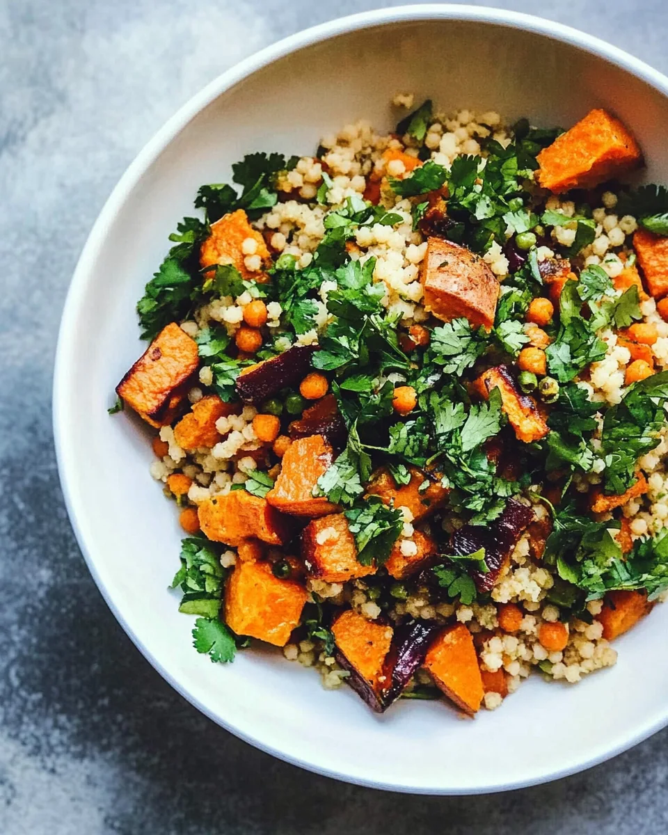 Sweet Potato Couscous