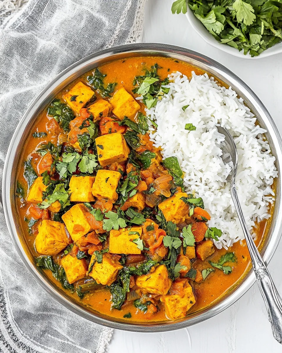 Sweet Potato Tofu Curry
