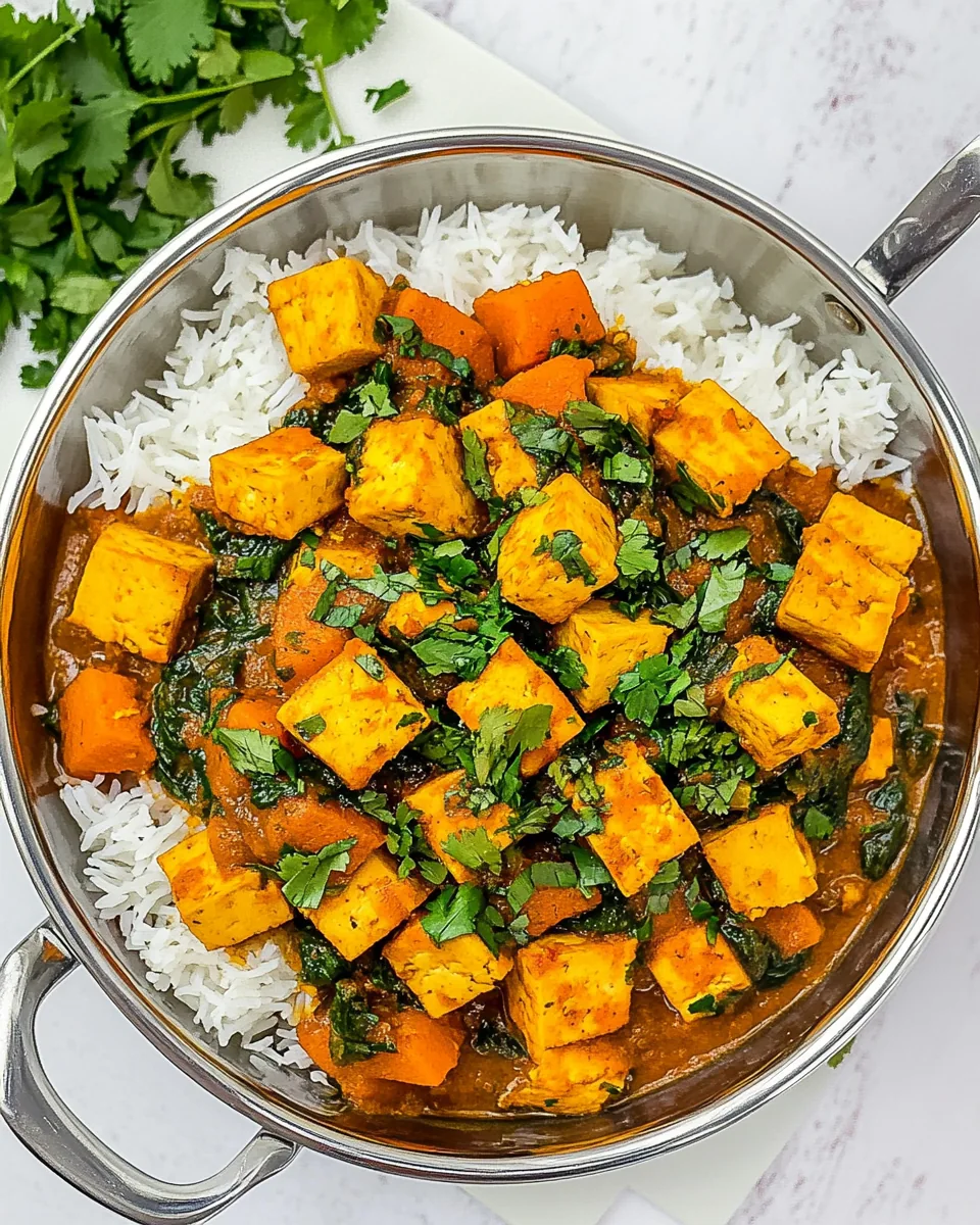 Sweet Potato Tofu Curry