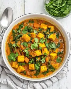 Sweet Potato Tofu Curry