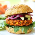 Sweet Potato Veggie Burgers