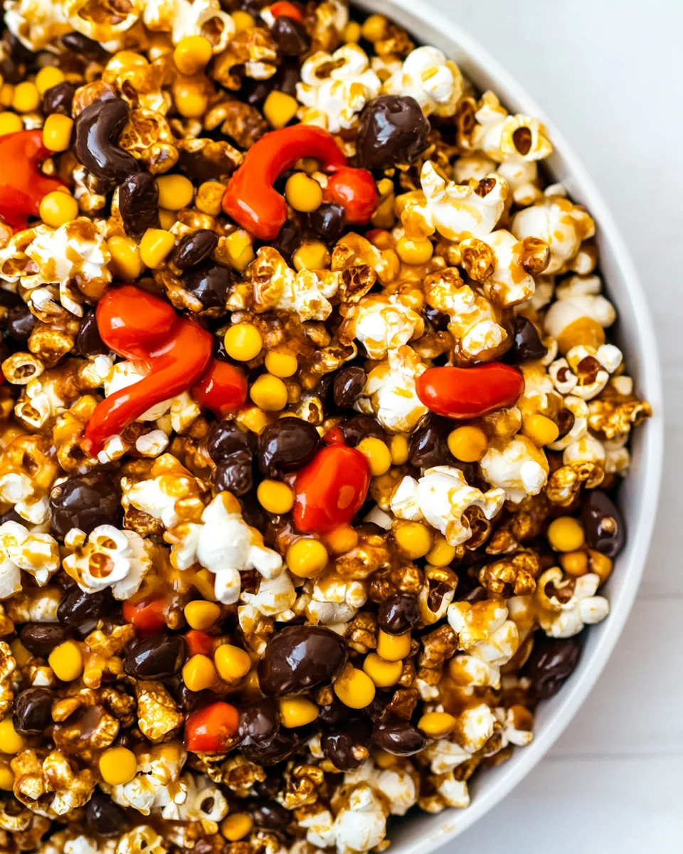 Sweet and Salty Popcorn Snack Mix