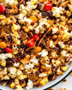 Sweet and Salty Popcorn Snack Mix