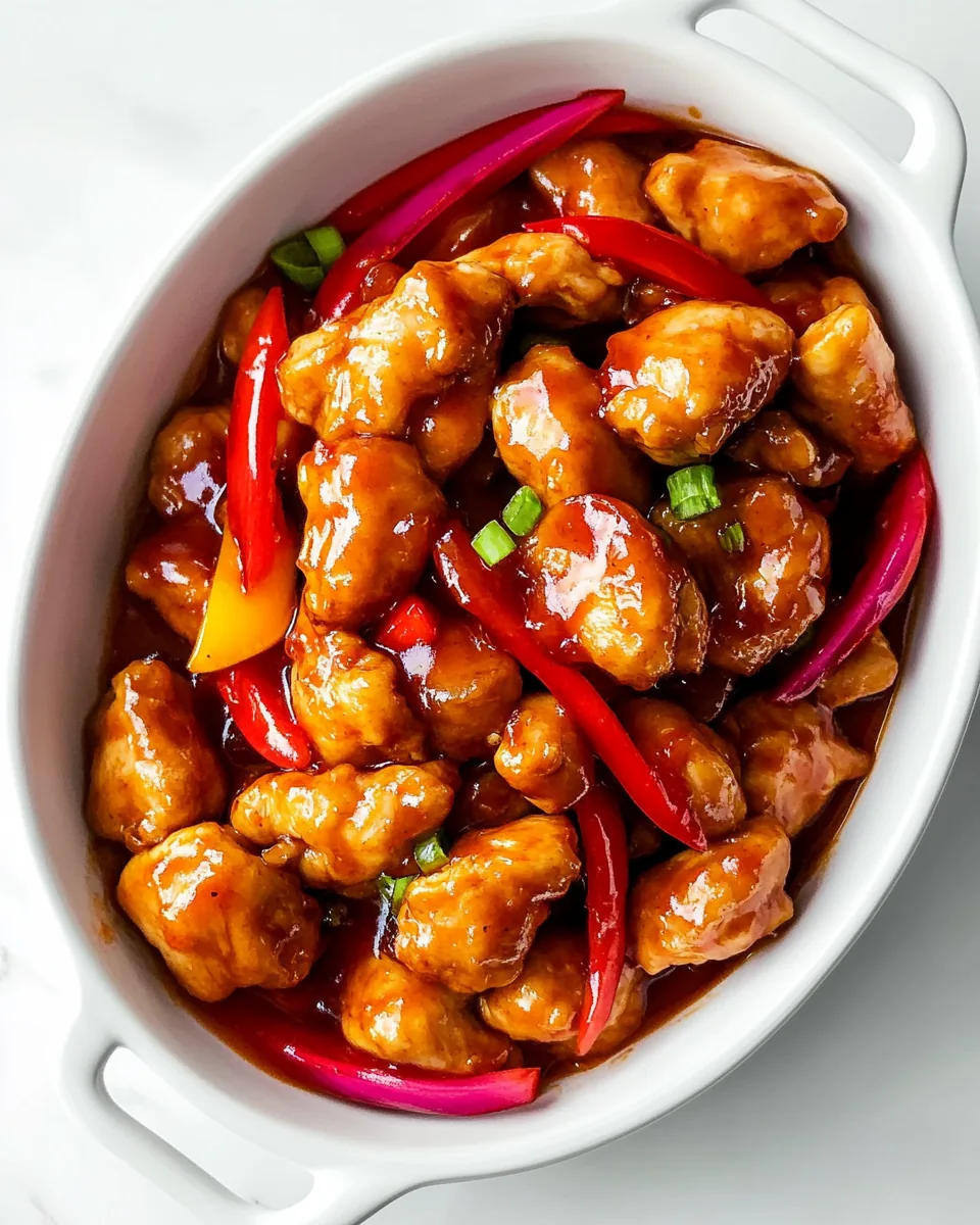 Sweet and Sour Chicken