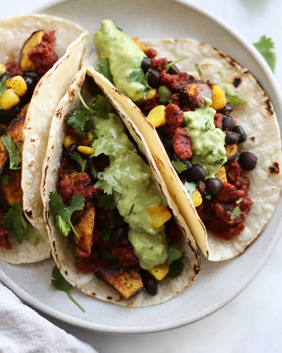 Sweet Potato Chorizo Tacos