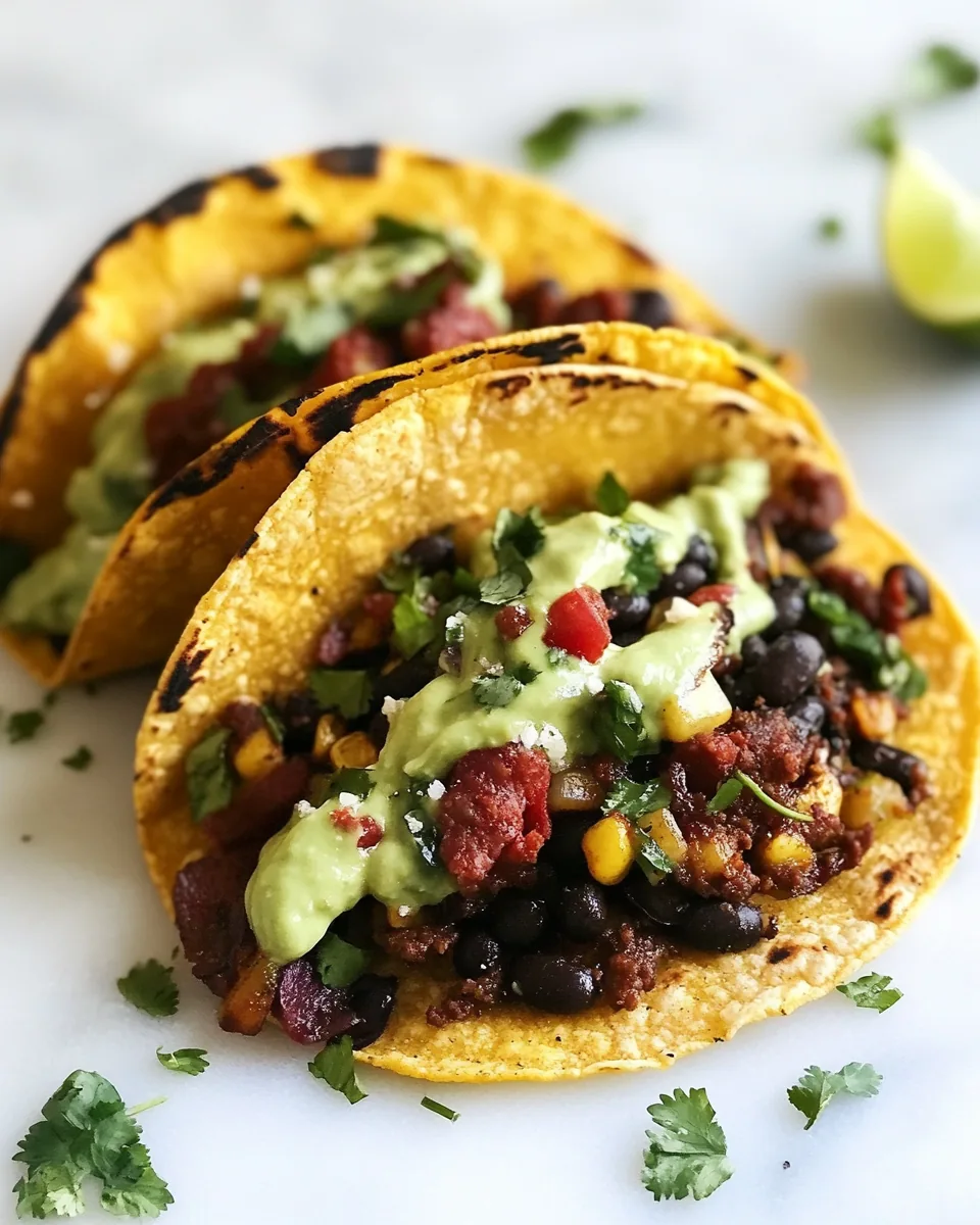 Sweet Potato Chorizo Tacos