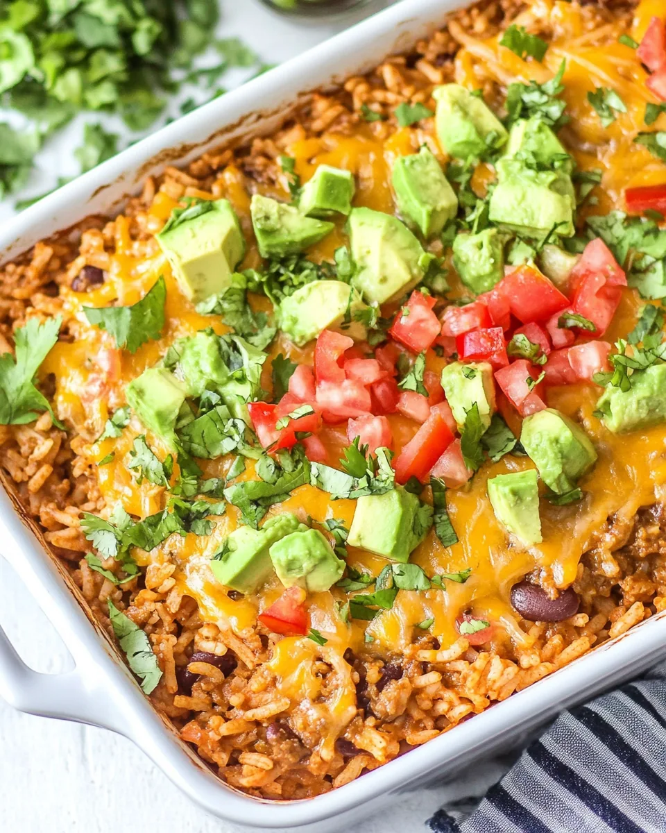 Taco Rice A Roni Casserole