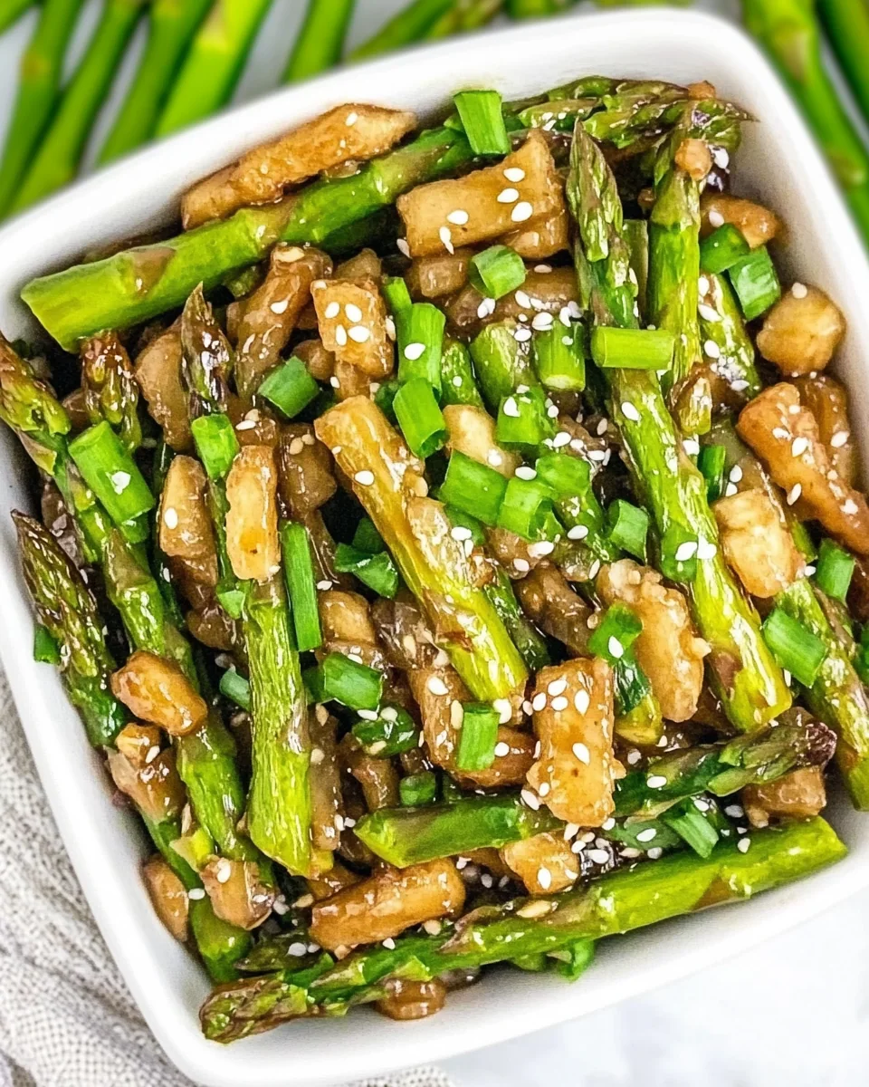 Teriyaki Asparagus