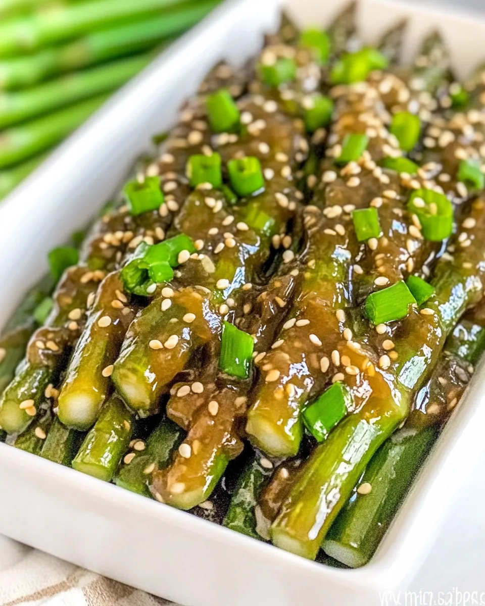 Teriyaki Asparagus