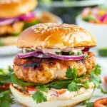 Teriyaki Chicken Burgers