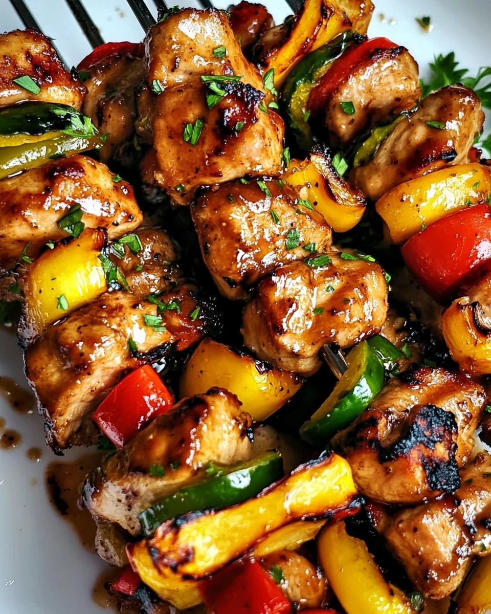 Teriyaki Chicken Kabobs