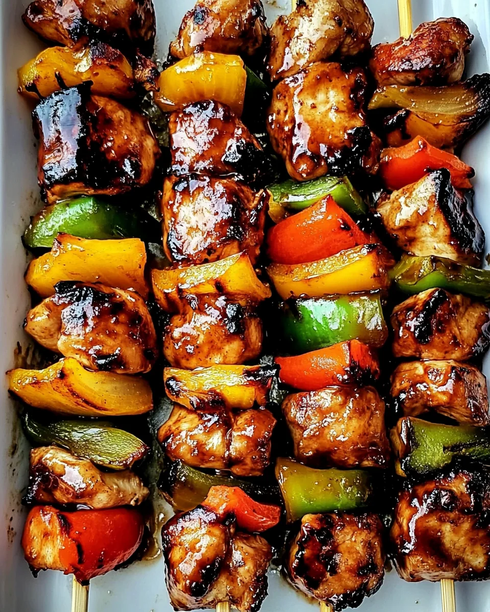 Teriyaki Chicken Kabobs