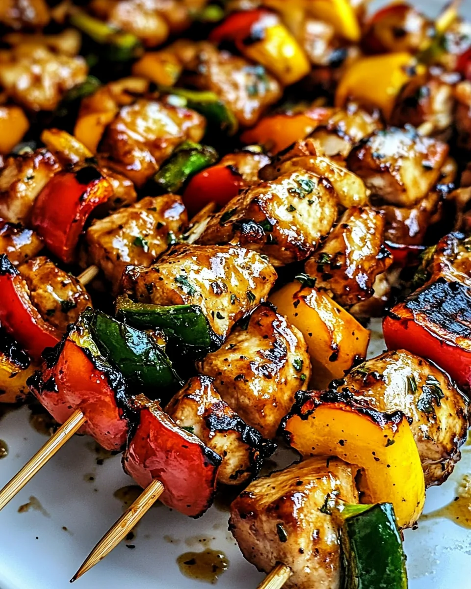 Teriyaki Chicken Kabobs