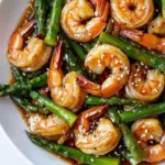 Teriyaki Shrimp and Asparagus Stir Fry