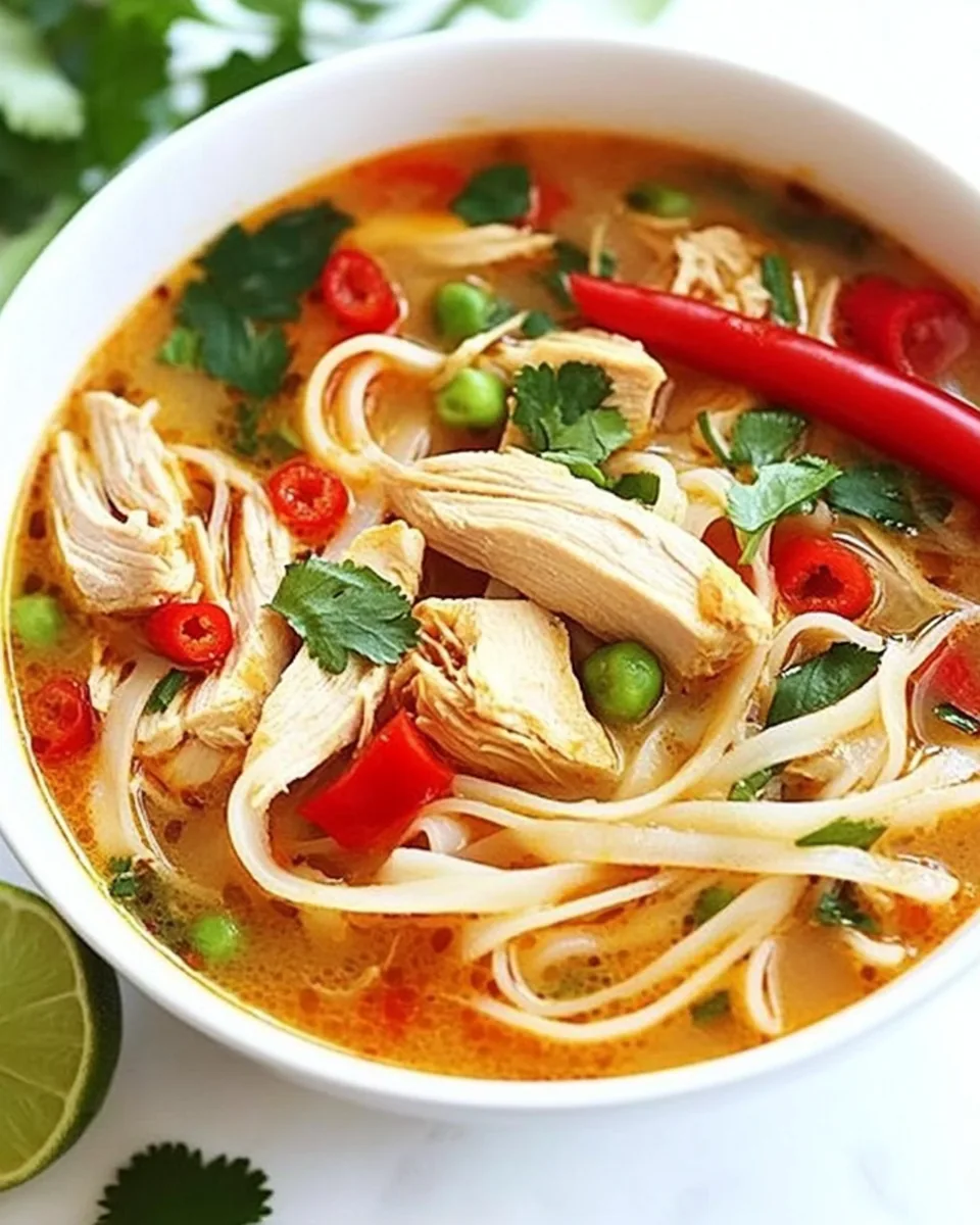 Thai Chicken Noodle Soup