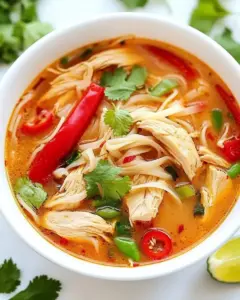 Thai Chicken Noodle Soup