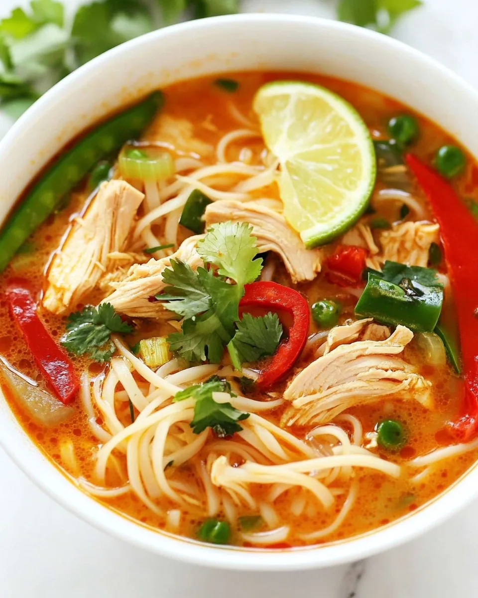 Thai Chicken Noodle Soup