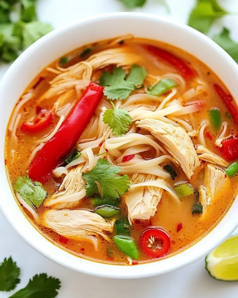 Thai Chicken Noodle Soup
