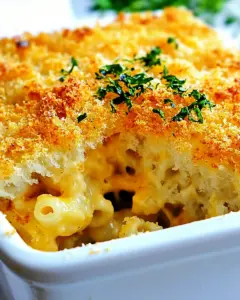 Homemade Baked Mac and Cheese