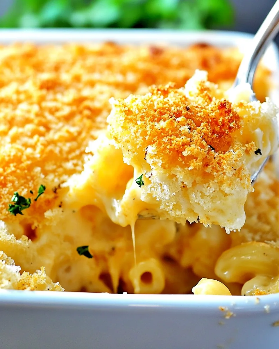Homemade Baked Mac and Cheese