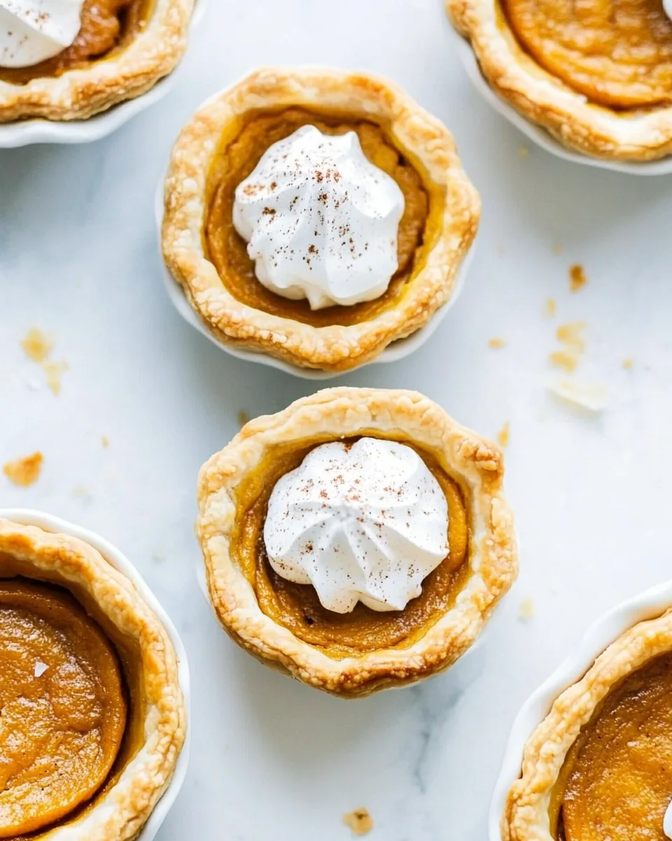 Mini Pumpkin Pies