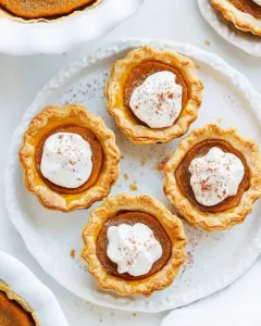 Mini Pumpkin Pies