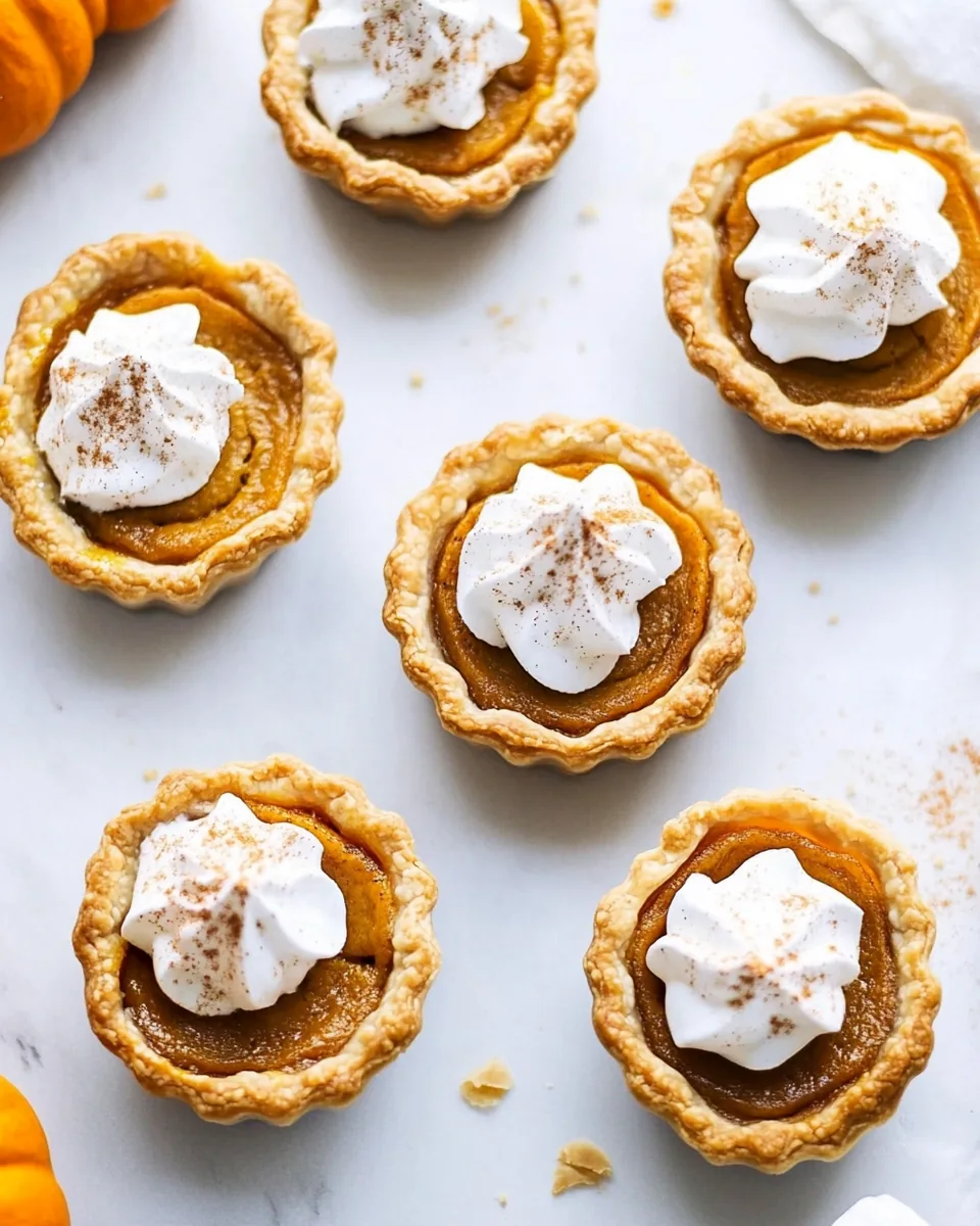 Mini Pumpkin Pies