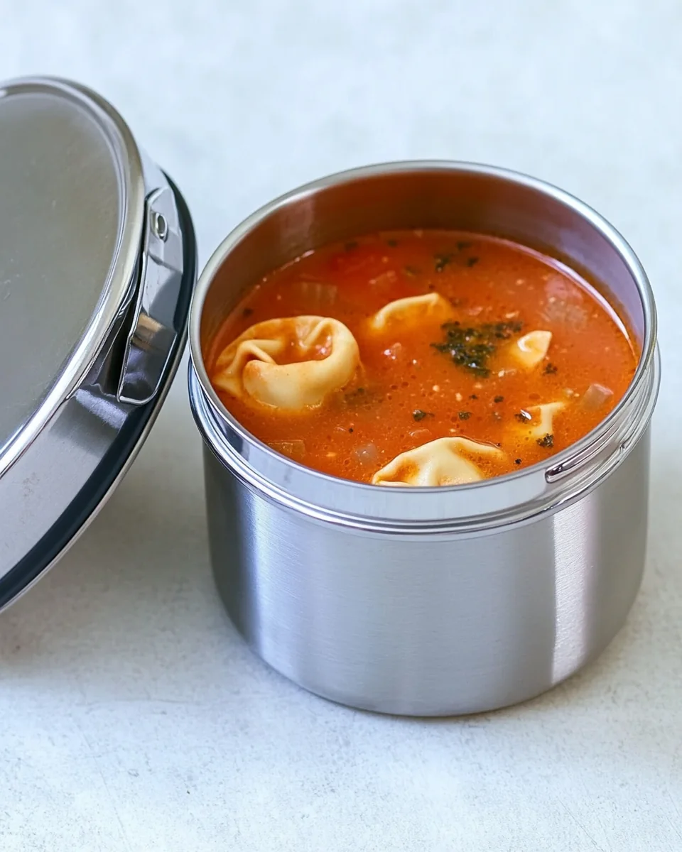 Tomato Tortellini Soup