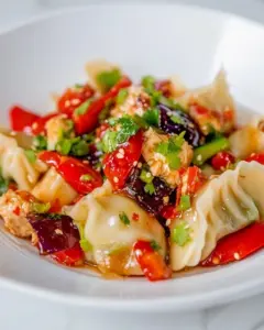 Trader Joe’s Chicken Cilantro Mini Wonton Stir Fry