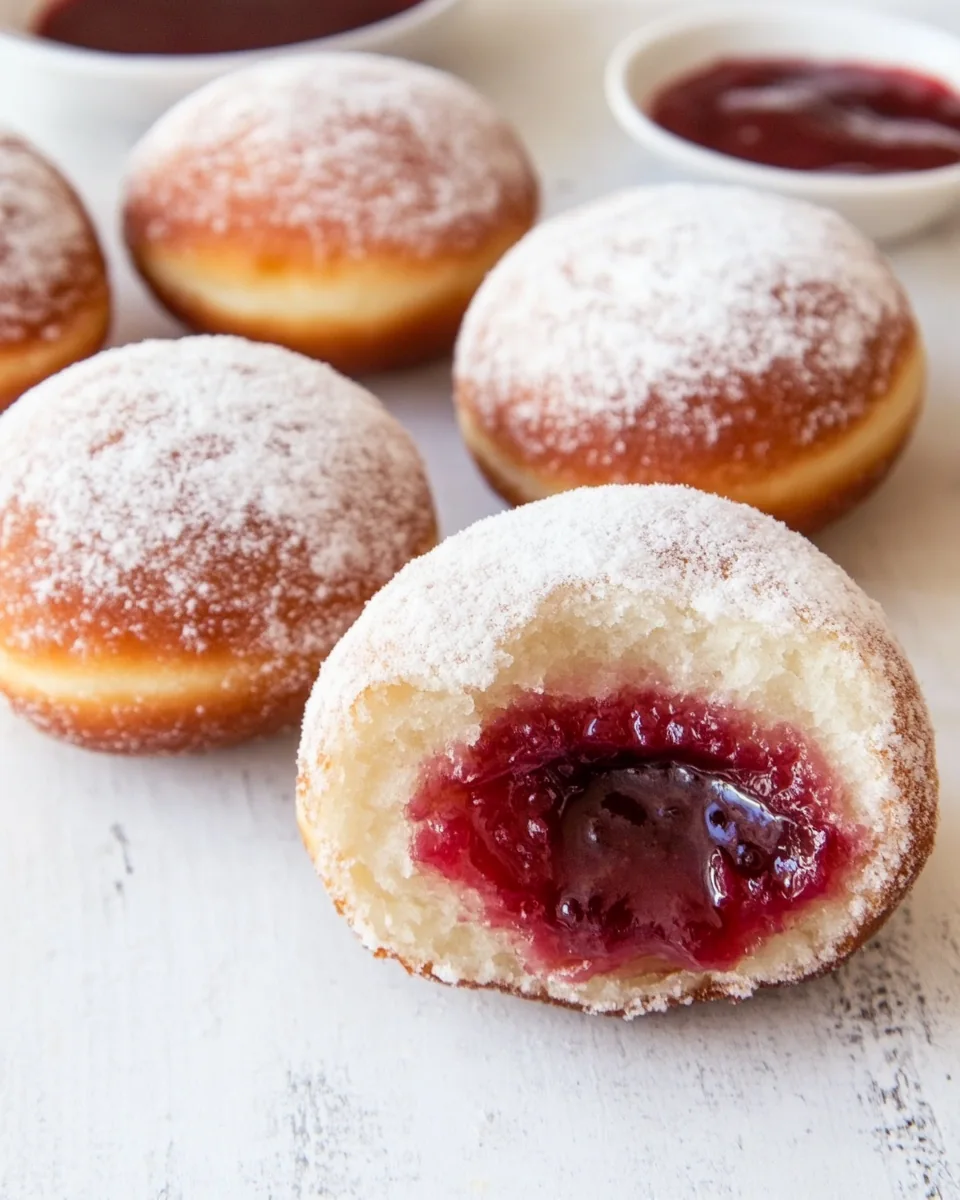 Traditional Polish Doughnuts