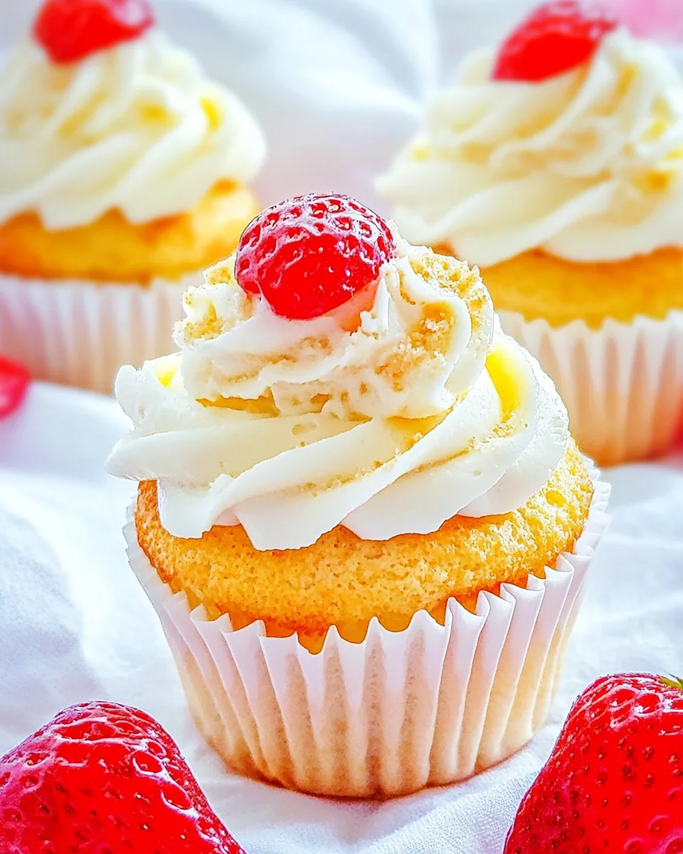 Tres Leches Cupcakes