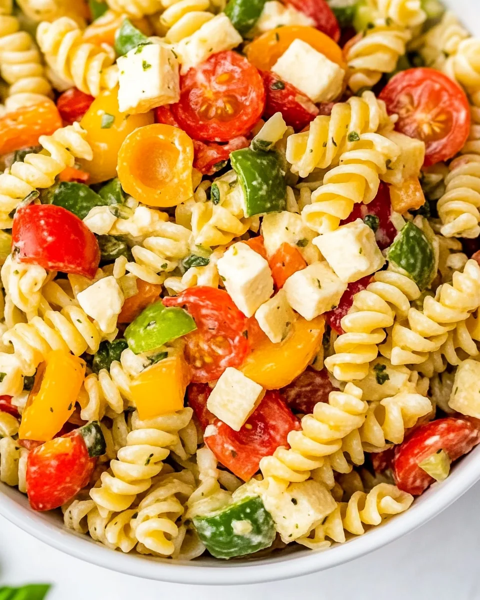 Tri Color Pasta Salad