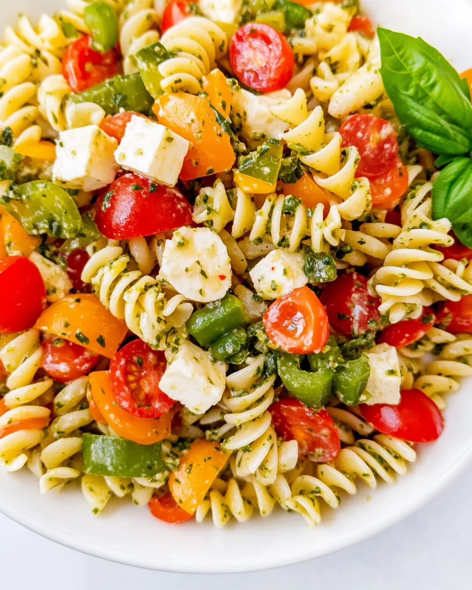 Tri Color Pasta Salad