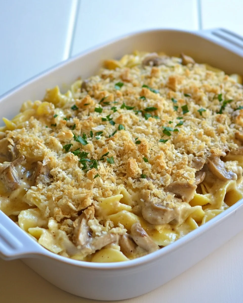 Tuna Mushroom Casserole