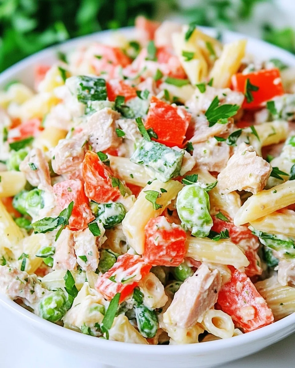 Tuna Pasta Salad
