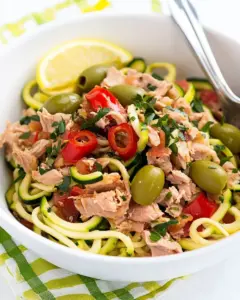 Tuna Zucchini Noodles