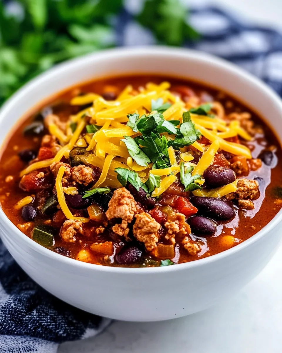 Turkey Chili Recipe