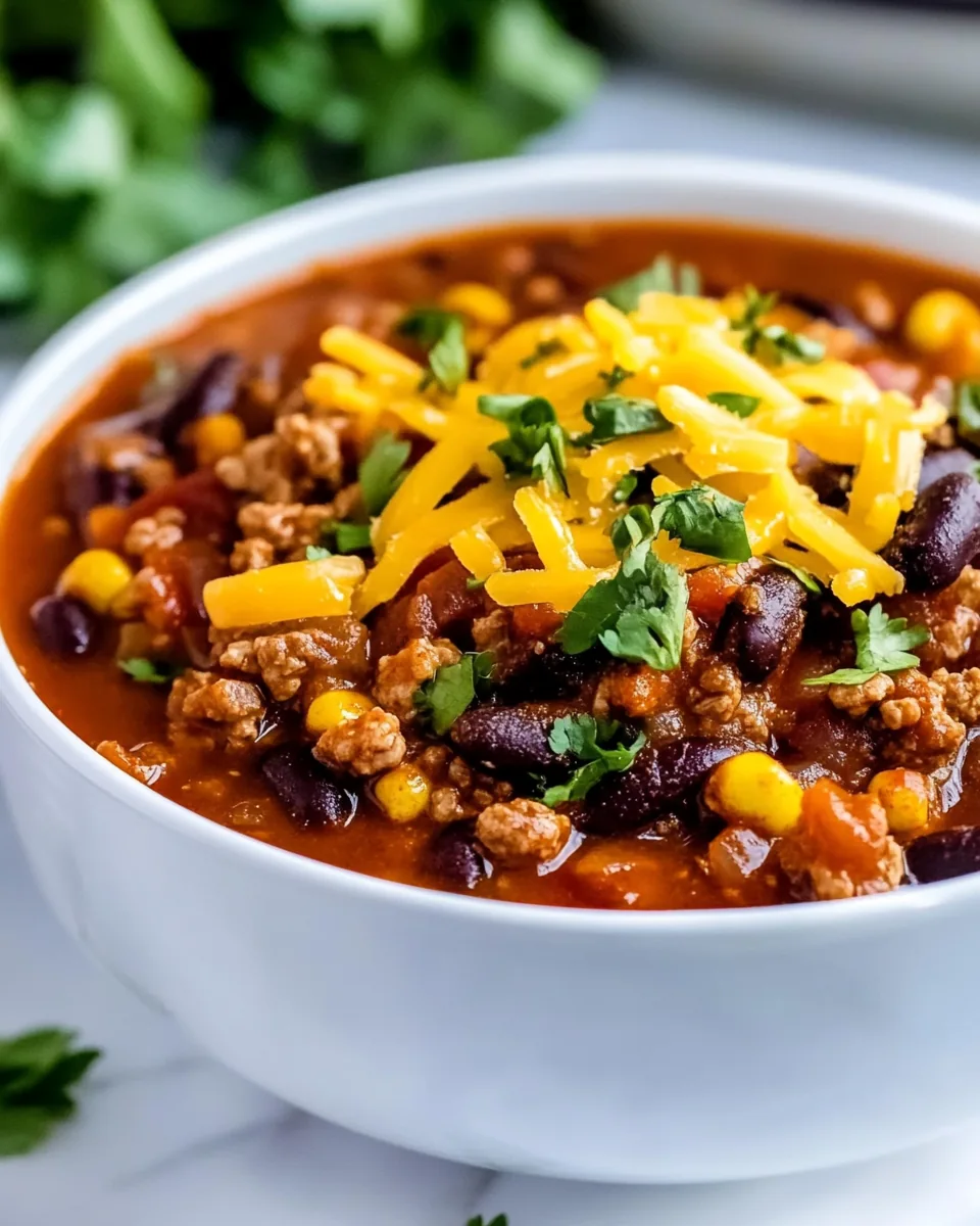 Turkey Chili Recipe