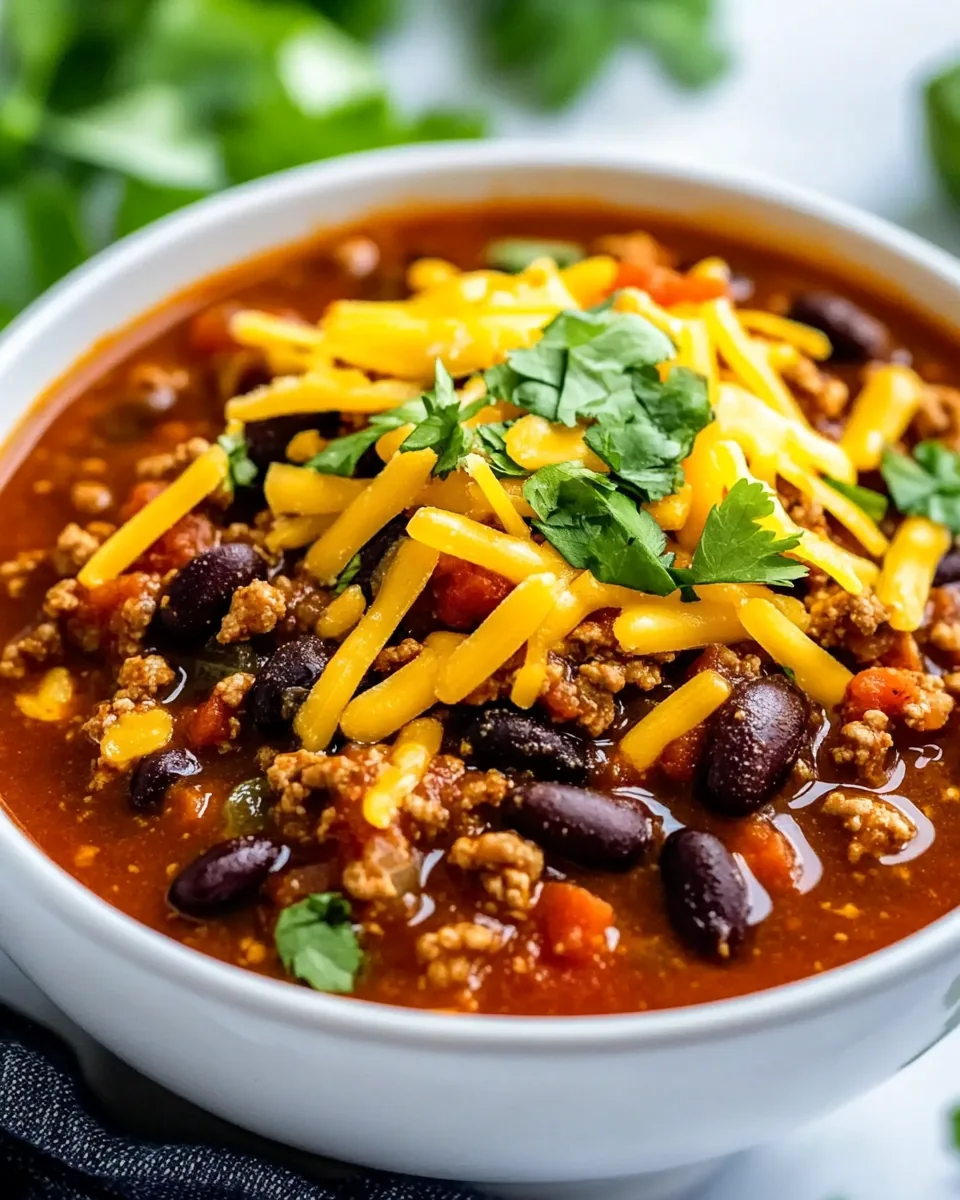 Turkey Chili Recipe