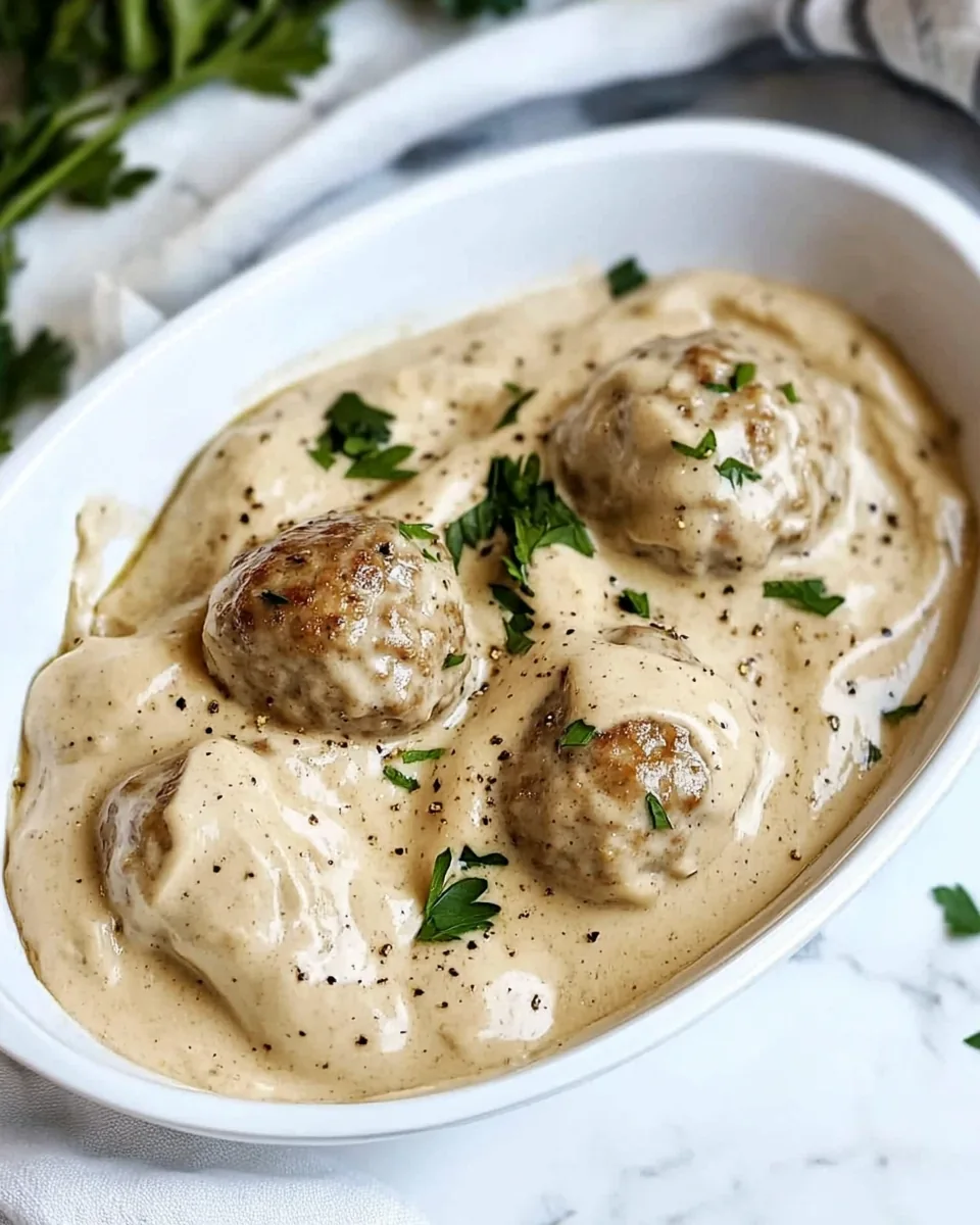 Turkey Swedish Meatballs