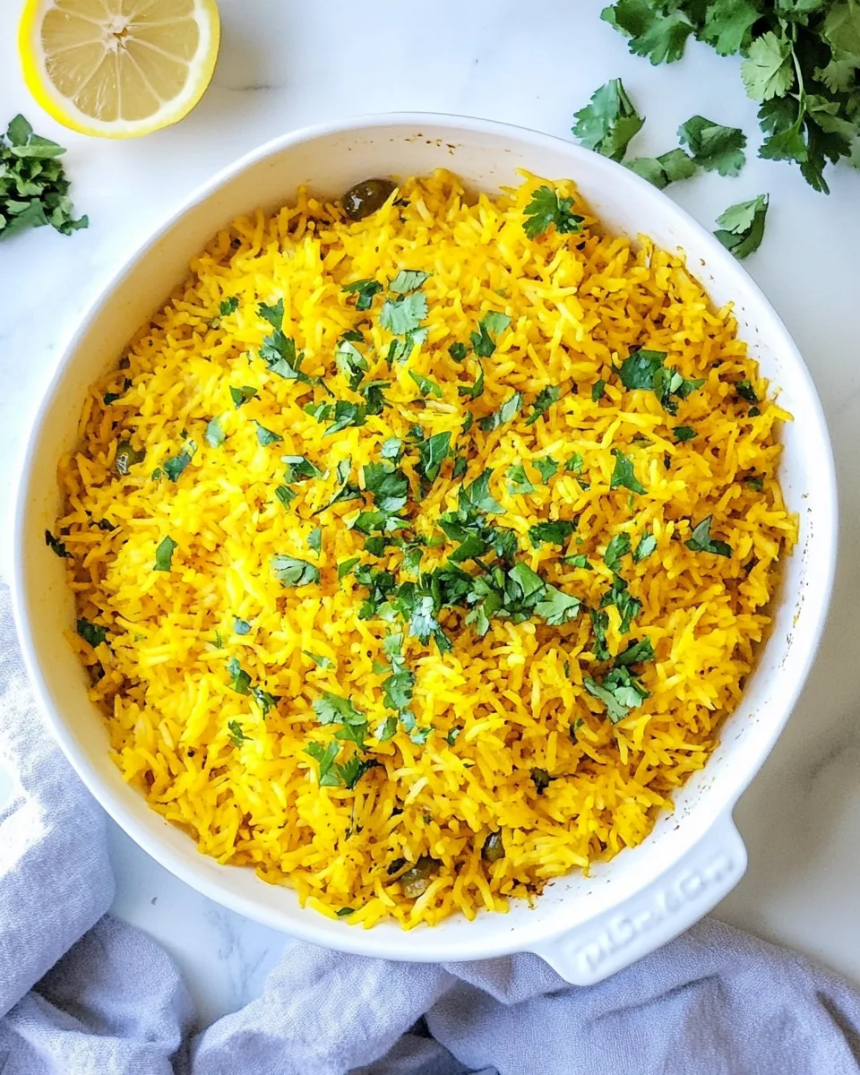 Turmeric Rice