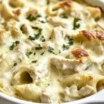 Unstuffed Chicken Alfredo Shells