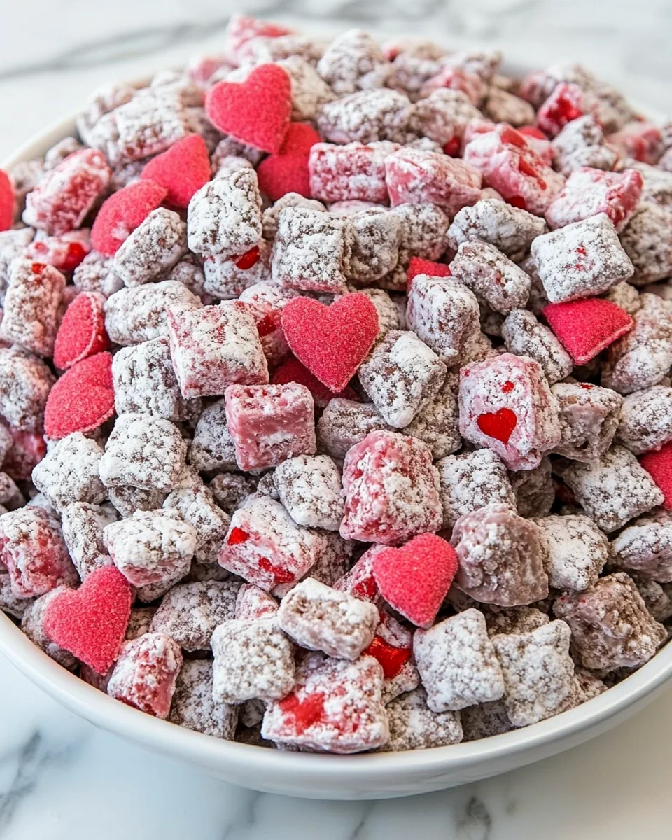 Valentine’s Day Puppy Chow