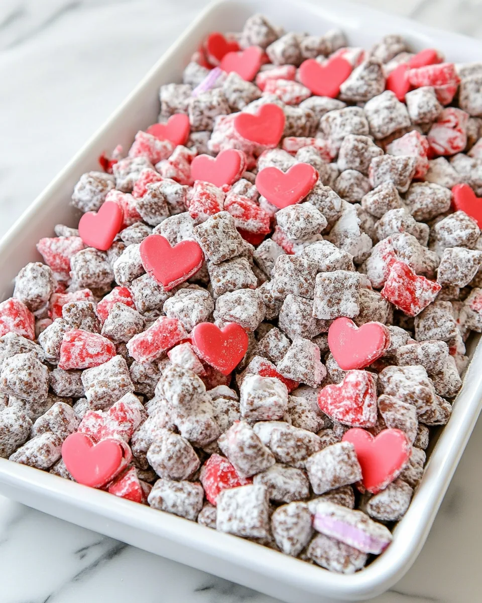 Valentine’s Day Puppy Chow