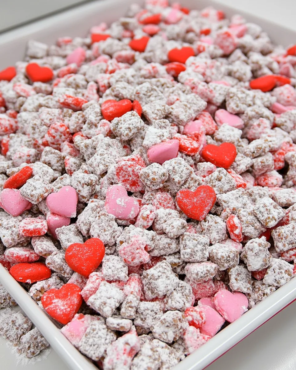 Valentine’s Day Puppy Chow