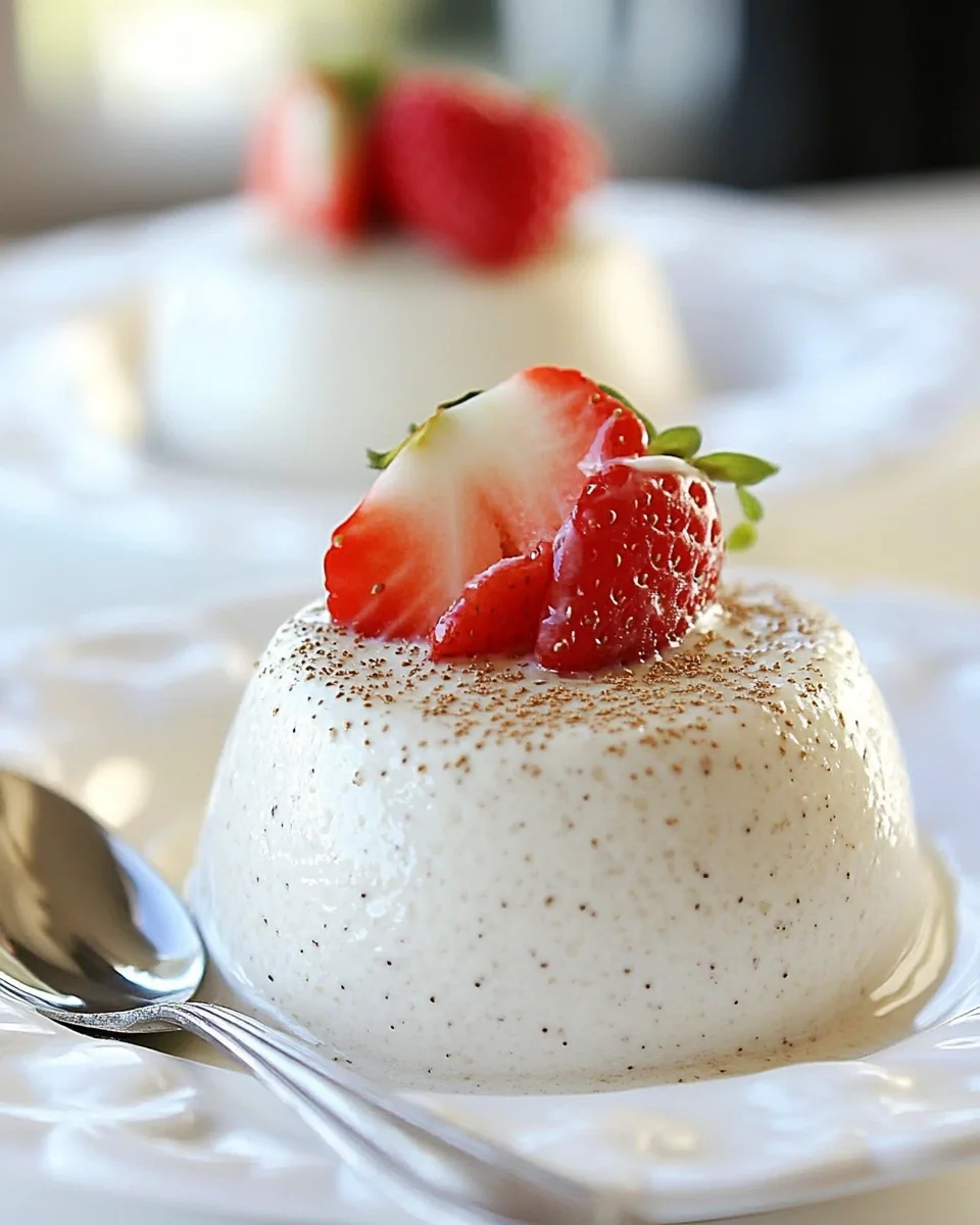 Vanilla Bean Panna Cotta