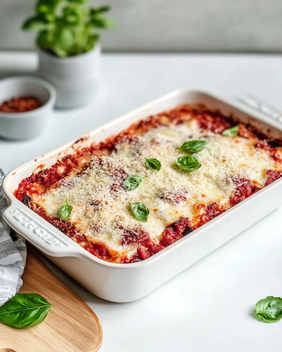 Vegan Eggplant Parmesan