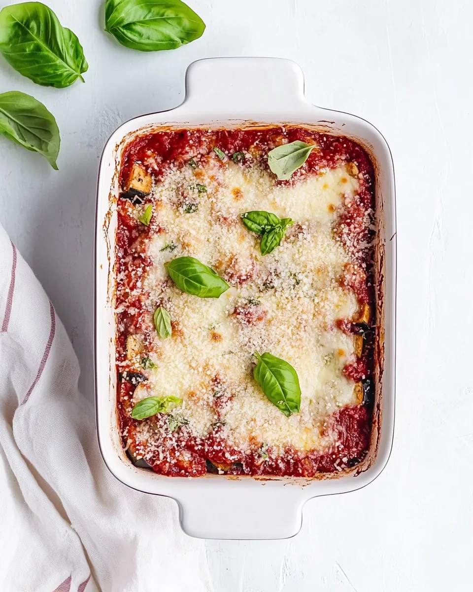 Vegan Eggplant Parmesan