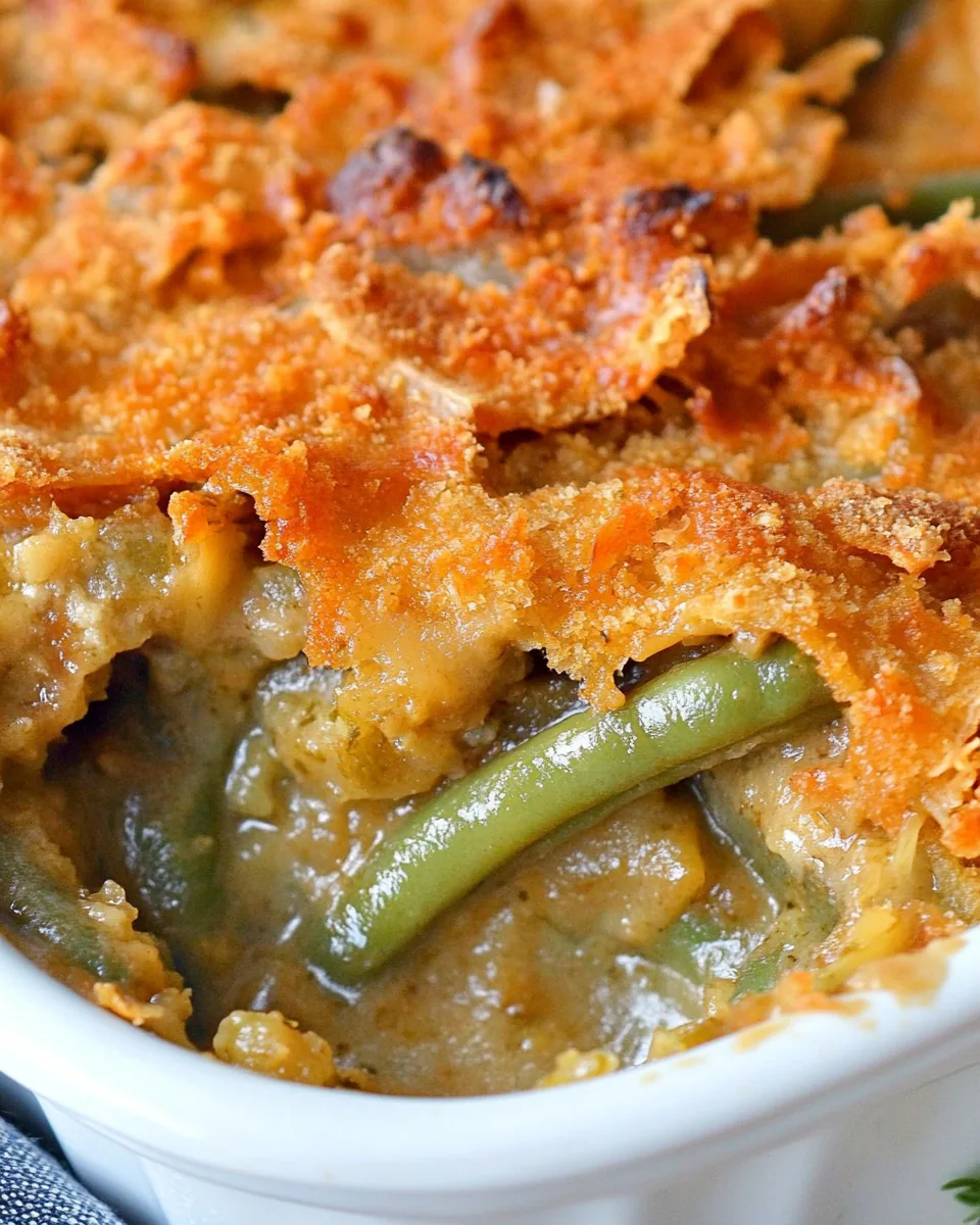 Vegan Green Bean Casserole